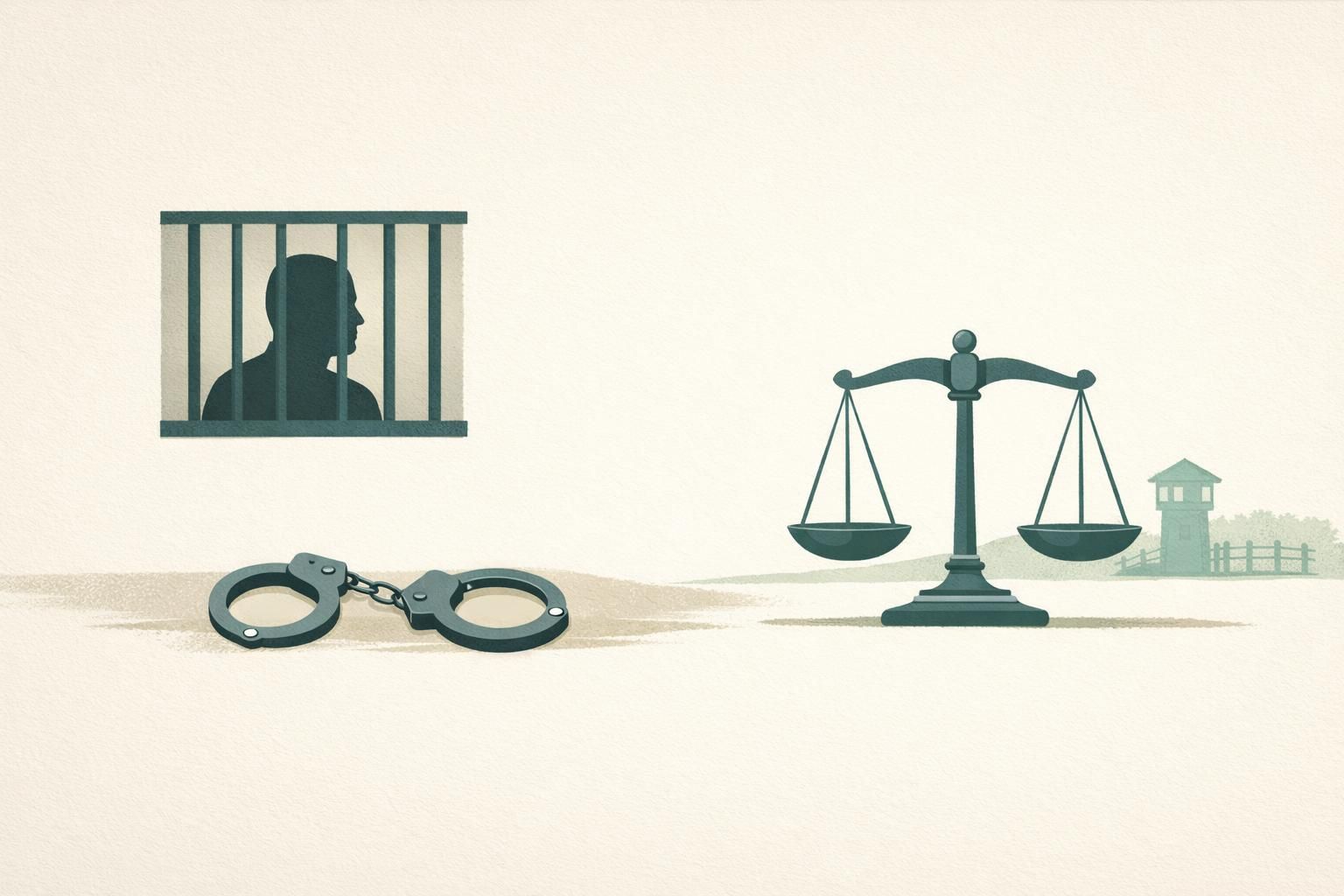 AI-generated conceptual illustration: Kosovo tribunal sentences Thaci to 25 years