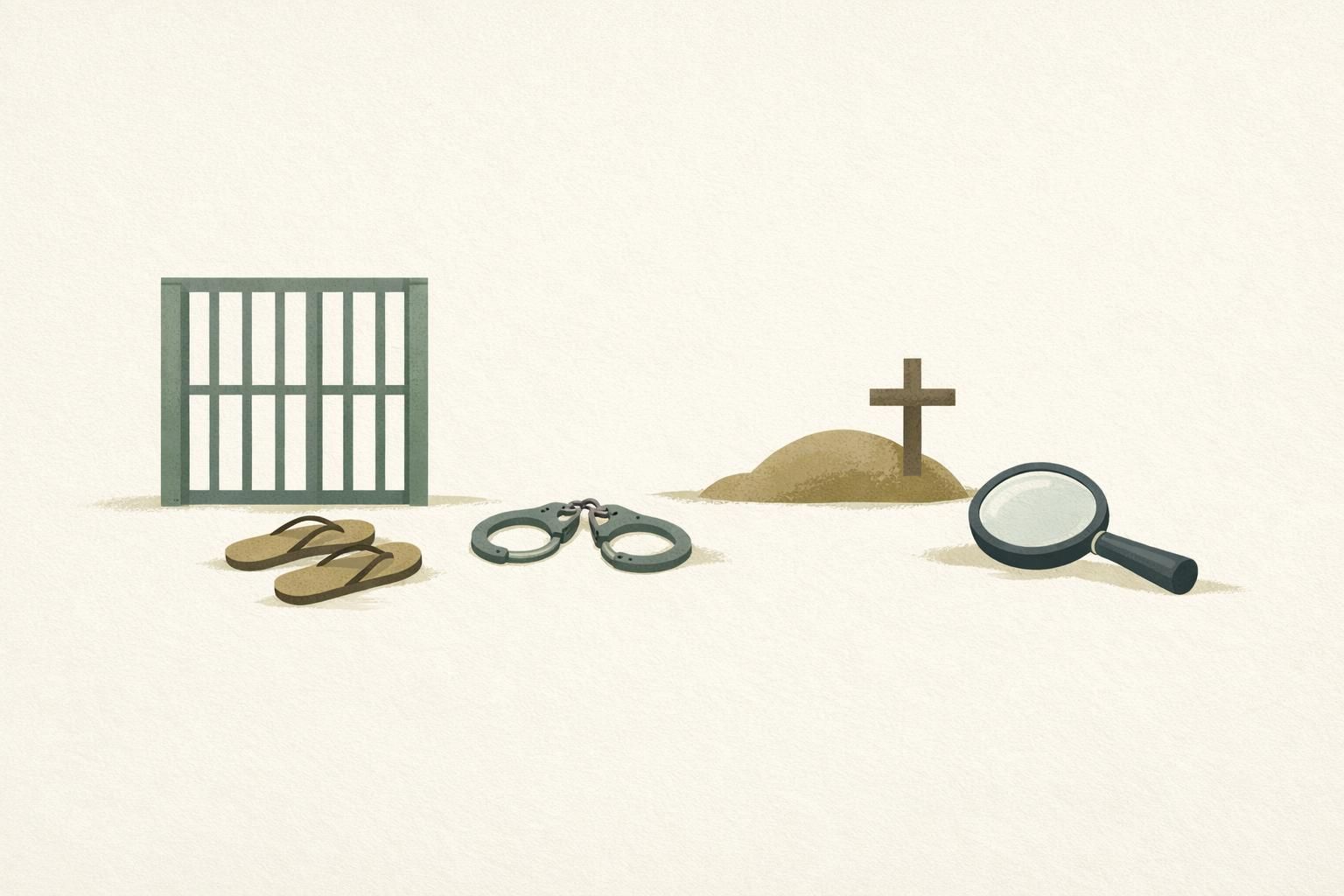 AI-generated conceptual illustration: Nigeria investigates mass deaths in state custody
