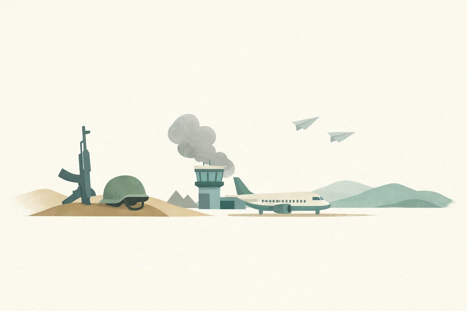 AI-generated conceptual illustration: Fighting in Ethiopia spreads beyond Tigray