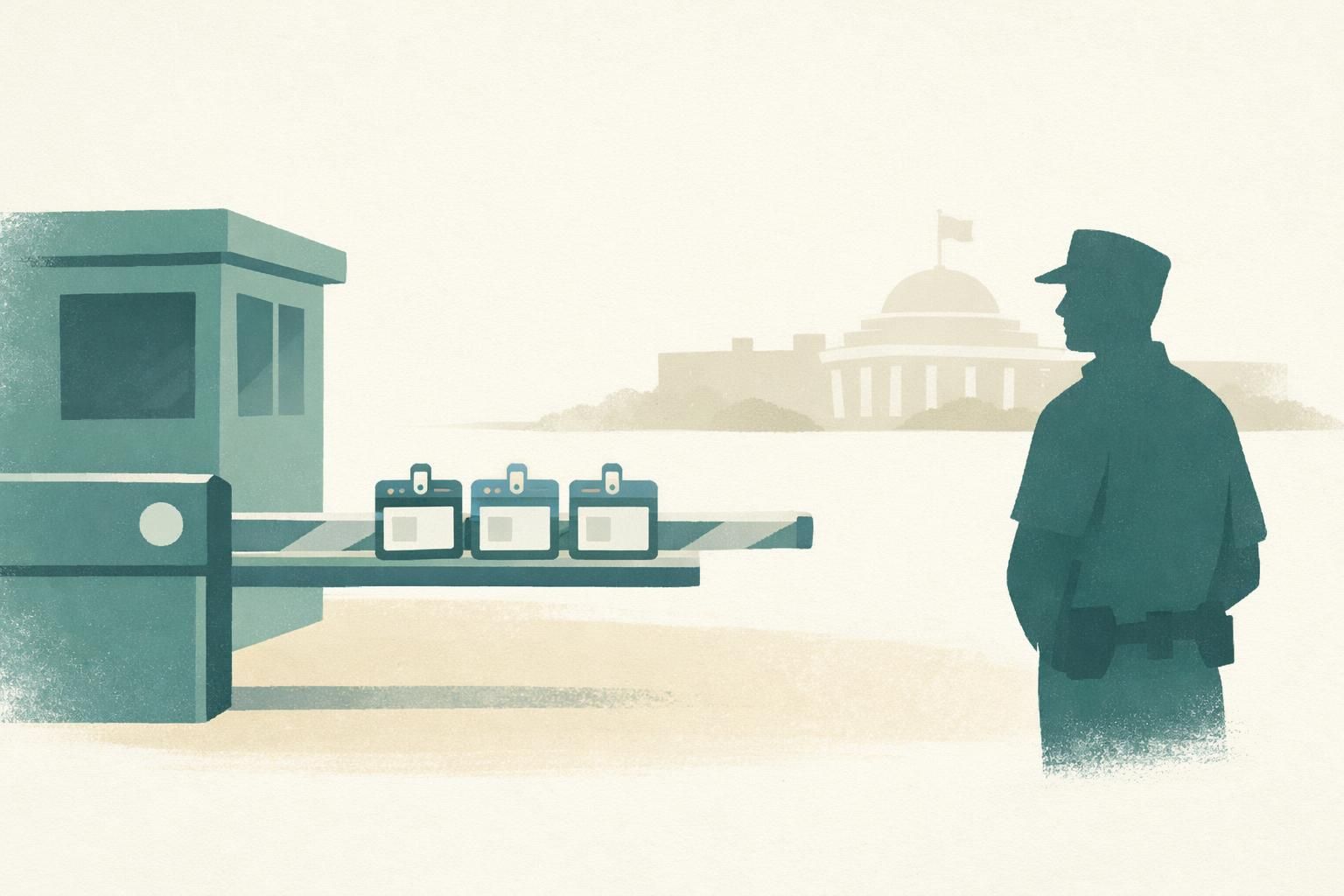 AI-generated conceptual illustration: White House restores three outlets’ press access