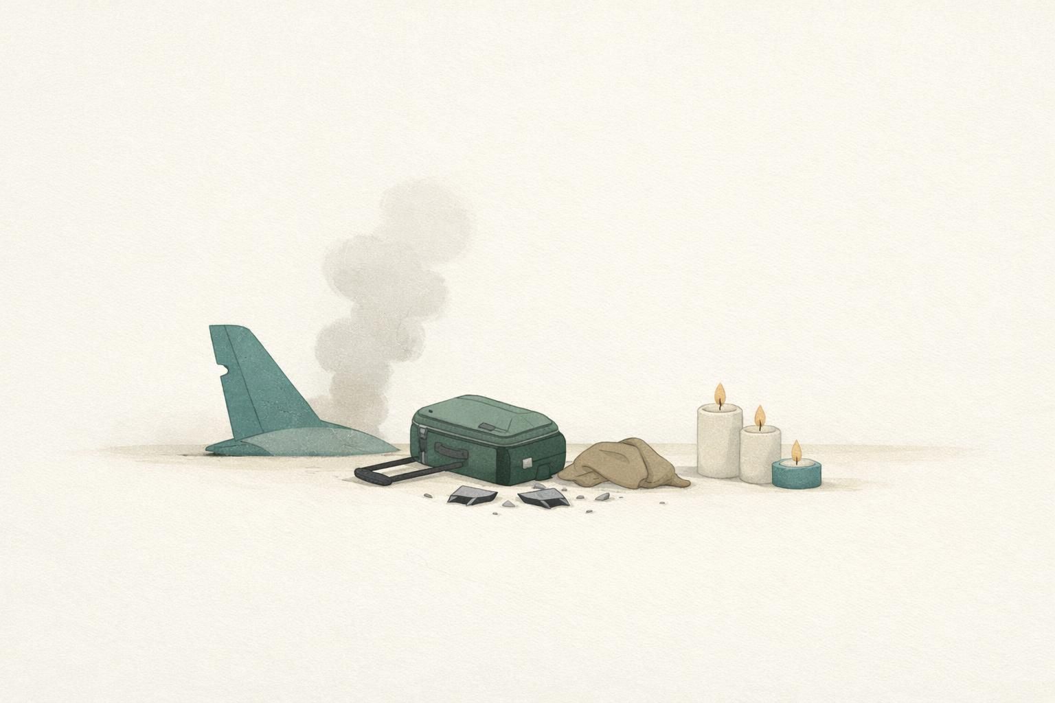 AI-generated conceptual illustration: Attacks on Saudi airports kill three people