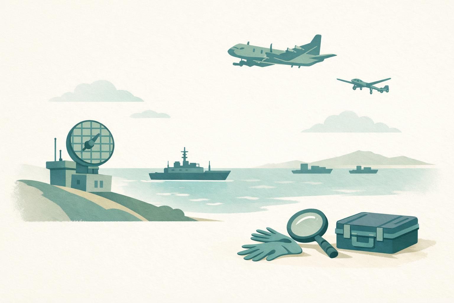 AI-generated conceptual illustration: NATO expands Black Sea surveillance