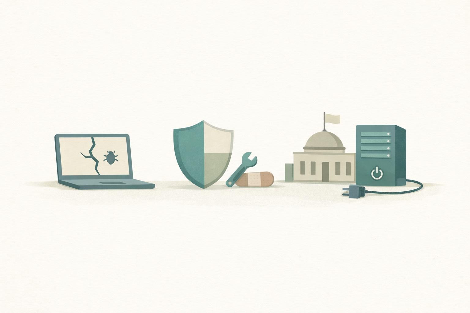 AI-generated conceptual illustration: PHP patches two critical code-execution flaws