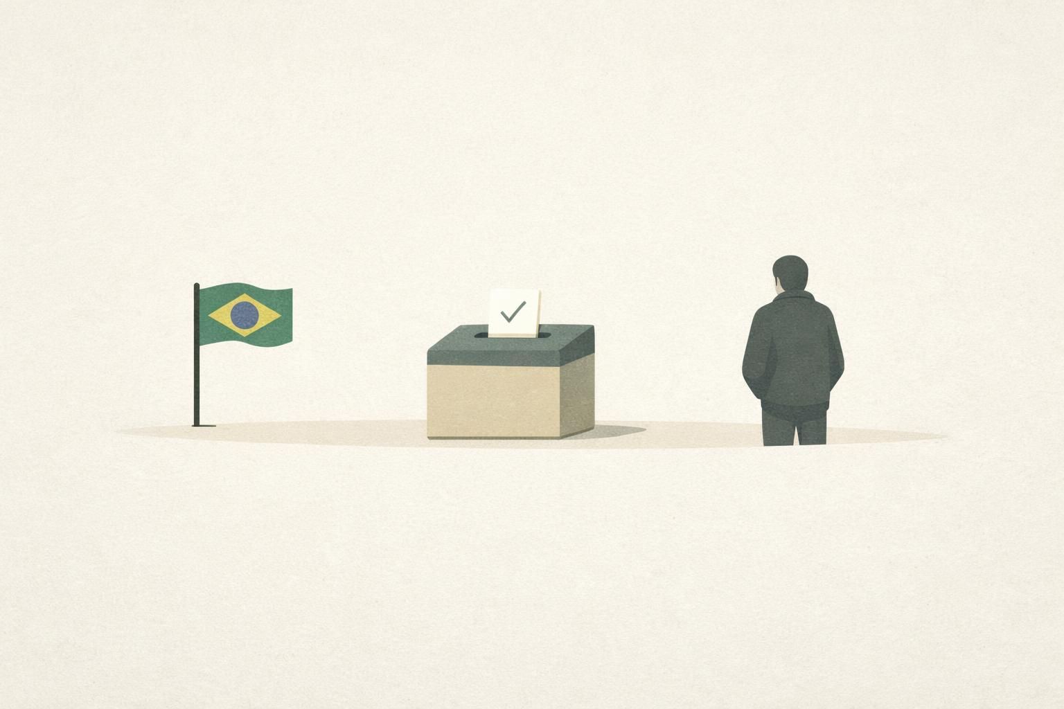 AI-generated conceptual illustration: Lula wins fourth term in Brazil
