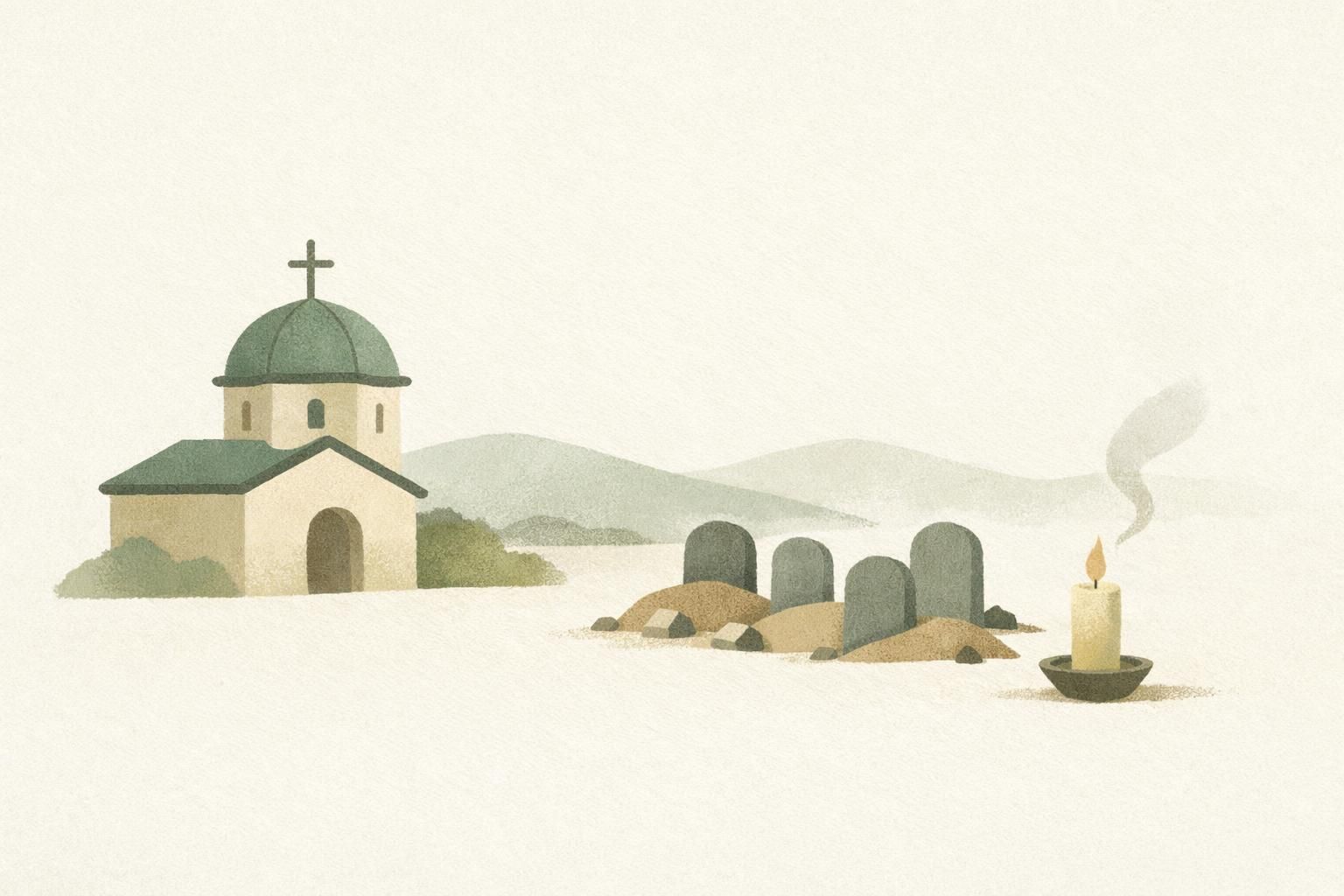 AI-generated conceptual illustration: Ethiopian church says 60 killed in Oromia