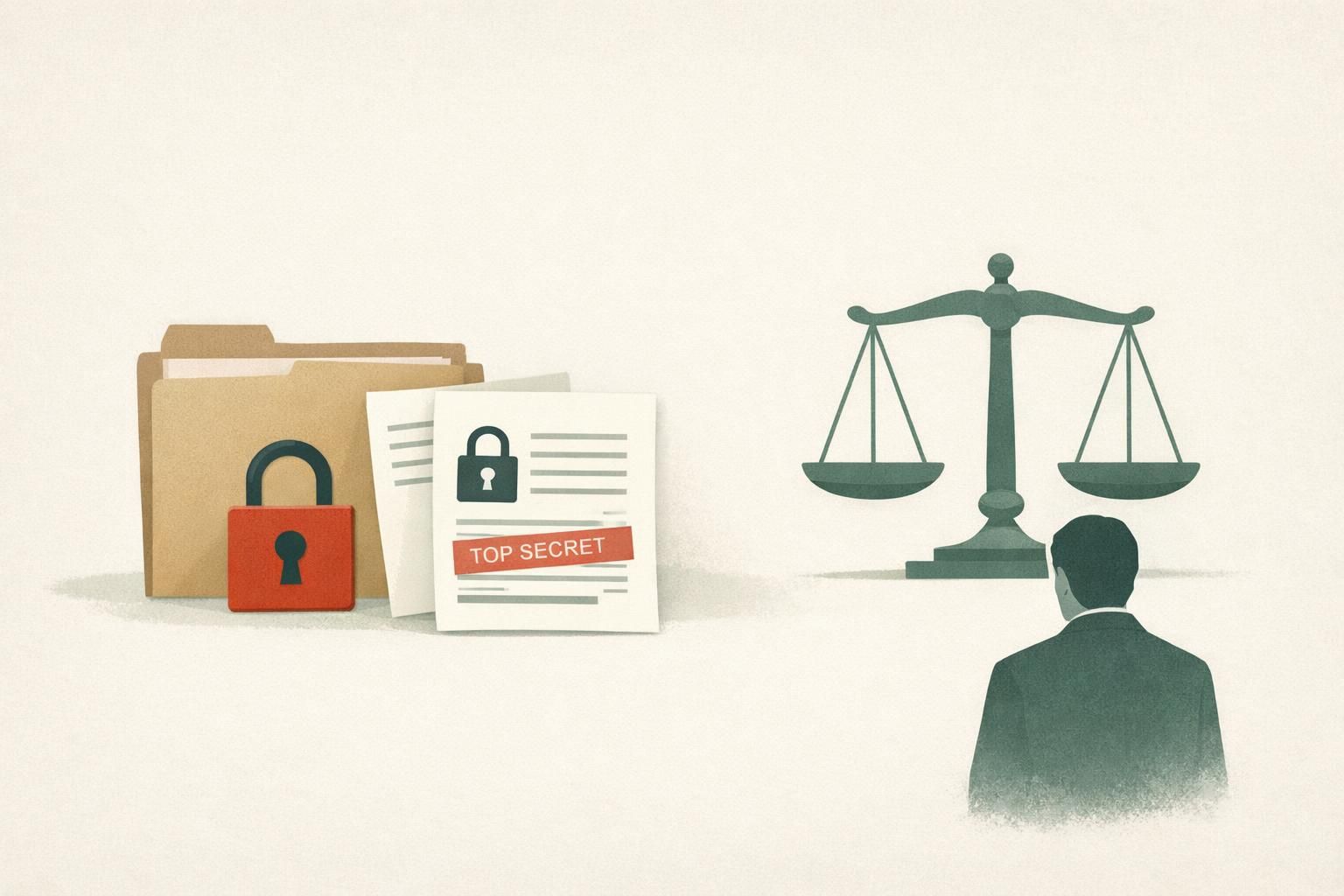 AI-generated conceptual illustration: New criminal case against Comey is unsealed